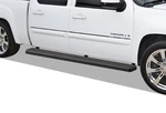 Iboard Running Boards 6-INCH Black Fit 01-13 Chevy Silverado Gmc Sierra Crew Cab. Fixed Price $209.99.