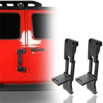 2PC Aluminum Door Hinge Step Foot Pedal Peg Fit Jeep Wrangler Jk Jl 2007-2025. Fixed Price $79.91.
