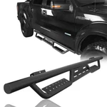 Hooke Road 2PC Side Step Nerf Bars Running Board Fit 09-14 Ford F-150 Super Crew. Fixed Price $209.99.