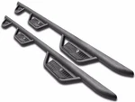 N-fab Textured Black Podium Bed Access Steps Fit 17-25 Ford F250, F350 Crew Cab. Fixed Price $649.99.