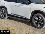 Aps Stain Black 6" Side Step Nerf Bar Fit 21-26 Nissan Rogue. Fixed Price $230.95.