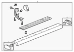 Genuine Gm Running Board Step 20990098. Fixed Price $501.56.