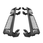 Pair Side Steps Running Boards Slider Rails For 2007-2018 Jeep Wrangler Jk 4DOOR. Fixed Price $209.99.
