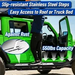 Side Running Boards For Jeep Wrangler Jlu Unlimited 4 Doors 2018-2026. Fixed Price $194.07.
