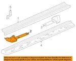 Gm Oem 02-04 Escalade Pillars, Rocker Floor Running Board-step Cover 88937348. Fixed Price $300.83.