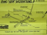 Ford Model / 1932 Street Hot Rat Rod Hood Prop Kit Stainless Steel. Fixed Price $61.80.