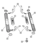 Genuine Mopar Right Side Step 68048818AA. Fixed Price $501.82.