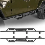Hooke Road Fit Jeep Gladiator Jt 20-25 Side Step Nerf Bar Texture Black Steel. Fixed Price $199.99.