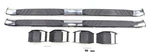 New Oem Ford Chrome 5" Round Running Board Step Bars FL3Z16450CB F150 Crew 15-25. Fixed Price $474.95.