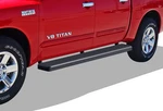 Aps Running Boards 6-INCH Matte Black Fit 04-24 Nissan Titan Crew Cab. Fixed Price $209.99.
