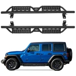 Running Boards For 2018- 2026 Jeep Wrangler Jl Unlimited 4 Door Side Steps L&r. Fixed Price $189.99.