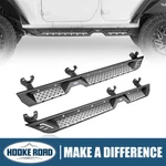 Hooke Road Pair Left & Right Side Steps For 2007-2018 Jeep Wrangler Jk 4 Doors. Fixed Price $249.58.