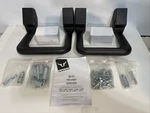 Bully BBS-110 Black Powder Coated Aluminum Universal Fit Truck Side Step Set 2. Fixed Price $44.95.