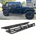 Off-road Side Steps Running Boards Nerf Bars For 2007-2018 Jeep Wrangler Jk 4DR. Fixed Price $279.89.