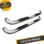 Promaxx Automotive 11381S 3" Cab Length Polished Round Nerf Bars. Fixed Price $276.83.