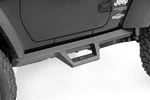 Rough Country Contoured Drop Step Nerf Bars Black For Wrangler Jl 2DR 90761. Fixed Price $349.95.
