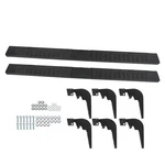Labwork Quad Cab 6" Running Board Nerf Bar Side Step H Black For Dodge Ram 09-18. Fixed Price $105.01.