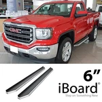 Aps Running Board Polished 6" Fit Chevy Silverado Gmc Sierra Crew Cab 07-18. Fixed Price $249.99.