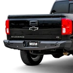 For Chevy Silverado 3500 Hd 15-19 Rear Bumper Pro-series Full Width Black Powder. Fixed Price $1337.99.