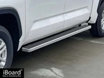Aps Polished Steel Side Steps Fit 22-26 Toyota Tundra Crewmax Cab. Fixed Price $219.99.
