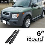 Aps Flat Running Board Black 6" Fit Honda Element 03-11. Fixed Price $219.99.