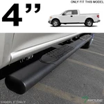 Topline For 2009-2014 F150 Super Crew 4" Oval Side Step Nerf Bars Matte Black. Fixed Price $200.00.