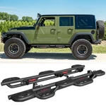 Vijay Steel Side Step Nerf Bars Fits 2007-2017 Jeep Wrangler JK(4 Door. Fixed Price $236.72.