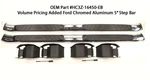 New Oem Ford 5" Chrome Aluminum Step Bars HC3Z-16450-EB F250 F350 Crew Cab 17-22. Fixed Price $458.34.