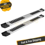 Raptor Series 1702-0051 6" Brushed Track Running Boards For 2011-2018 Ram 1500. Fixed Price $470.99.