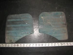 C800 Coe Ford Truck Rubber Mats (2) Front Fender Oem Vintage 1950-1957 Fomoco. Fixed Price $55.00.