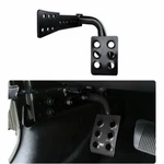 Black Metal Left Side Foot Rest Pedal Kick Panel For Jeep Wrangler Jk 2007-2017. Fixed Price $27.99.