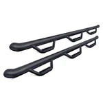 For Ram 1500 11-15 N-fab D0994CC-6-TX 3" Wheel-to-wheel Black Round Nerf Steps. Fixed Price $649.99.