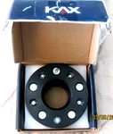 Kax (2) Forged Black 20MM Hubcentric Wheel Spacers 5X4.5, M12X1.25 Studs, 66.1MM. Fixed Price $34.95.