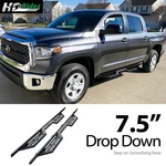 Aps Carbon Steel Nerf Bar Steps For 07-21 Toyota Tundra Crewmax Cab. Fixed Price $407.00.