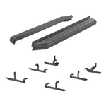 Aries Aerotread 5" X 76" Black Aluminum Running Boards Truck Steps Part# 2061030. Fixed Price $518.99.