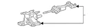 Genuine Toyota Running Board Mounting Bracket 51702-0C021. Fixed Price $304.16.