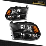 For Dodge Ram 1500 2500 3500 2009-2018 Headlights Assembly Pair Clear Headlamps. Fixed Price $90.99.