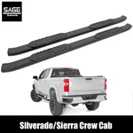Oval Nerf Steps For 19-24 Silverado And Sierra Crew Cab. Fixed Price $289.95.