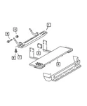 Genuine Mopar Step Bumper 5129552AA. Fixed Price $313.49.