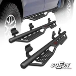 Drop Two-stair Running Boards 15-26 Ford F-150 Supercrew Cab Side Step Bars. Fixed Price $229.99.