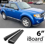 Running Board Side Bar 6IN Aluminum Black Fit Ford Escape (mazda Tribute) 08-12. Fixed Price $230.95.