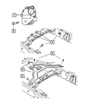 Genuine Mopar Powertrain Skid Plate Nut 6101340. Fixed Price $8.69.