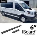 Aps Running Board Side Step 6IN Steel Black Fit Ford Transit Full Size Van 15-26. Fixed Price $272.95.