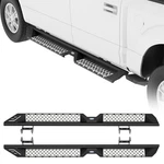 Pair Rock Guards Running Board Side Steps Armor Fit 09-14 Ford F-150 Supercrew. Fixed Price $219.88.