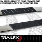 Trail Fx A4016S 4" Trapezoidal Straight Polished Step Bar For Dodge Ram 1500. Fixed Price $489.26.