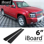 Iboard Black Steel 6IN Side Step Fit 00-20 Chevy Avalanche Suburban Gmc Yukon Xl. Fixed Price $209.99.
