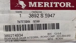 Meritor- Rear Axel Gear Integral #3892S5947. Fixed Price $250.00.