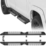 Pair Side Steps Running Boards Slider Rails For 2007-2021 Toyota Tundra Crewmax. Fixed Price $259.69.