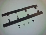 Crew Cab Diesel 6-INCH Rectangular Assist Steps Black 84106514 15-19 Sierra. Fixed Price $650.00.