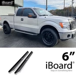 Aps Flat Running Board Polished 6" Fit Ford F150 Super Cab 04-14. Fixed Price $249.99.